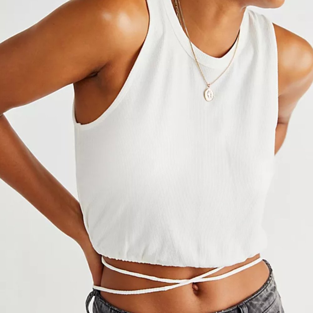 BNWT Free People Good to Me Crop Tank